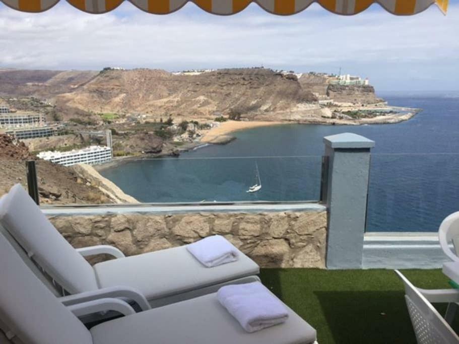 Duplex Playa del Cura beautiful ocean view Apartment Mogán Exterior foto