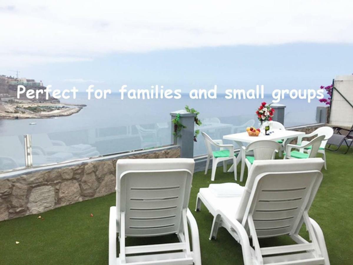 Duplex Playa del Cura beautiful ocean view Apartment Mogán Exterior foto