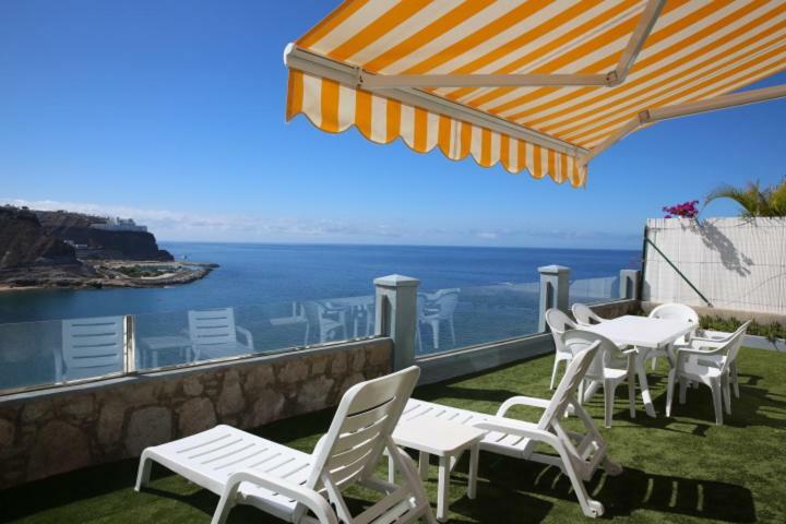 Duplex Playa del Cura beautiful ocean view Apartment Mogán Exterior foto
